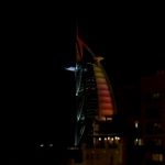 Burj al Arab Dubai Looks Stunning with Sunset