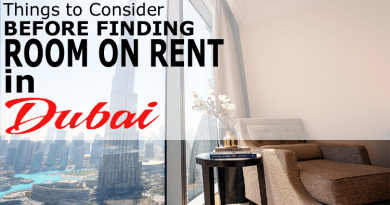 Getting Room on Rent in Dubai