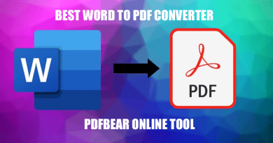 Best Word to PDF Converter Online Tool