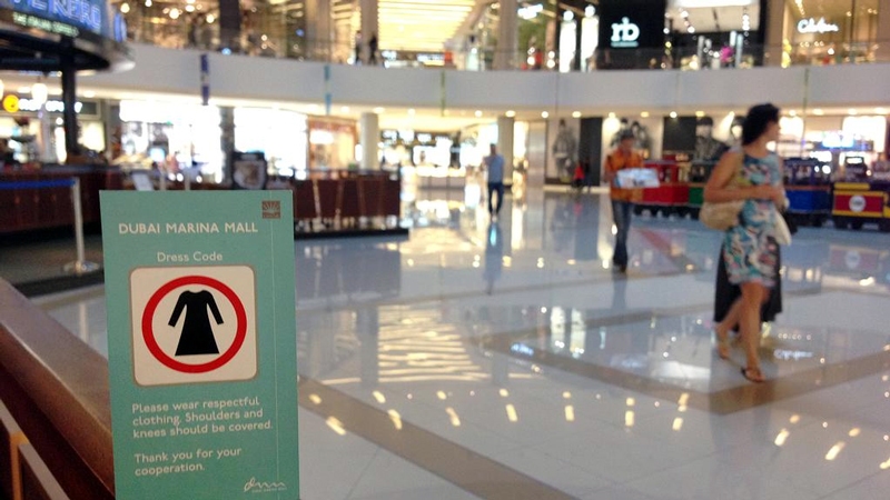 Dubai dress code for tourists