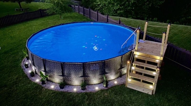 how to choose best place for above-ground pool