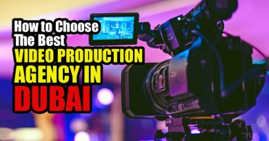 Best Video Production Agency in Dubai