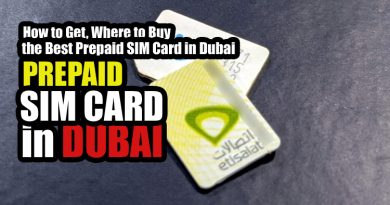 Prepaid SIM card in Dubai