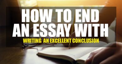 how to end an essay with conclusions