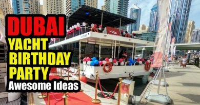 Yacht Birthday Party Ideas in Dubai