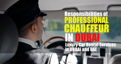 Professional Chauffeur in Dubai and UAE