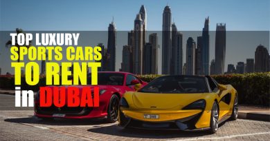 Top Luxury Sports Cars to Rent in Dubai
