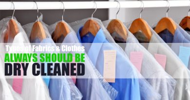 Types of Clothes Should be Dry Cleaned
