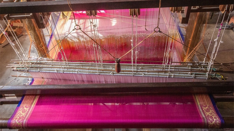 Silk Saree Manufacturing Process