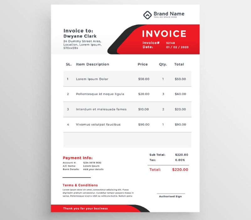 Challenges of invoicing