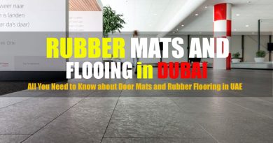 Door Mats and Rubber Flooring in UAE
