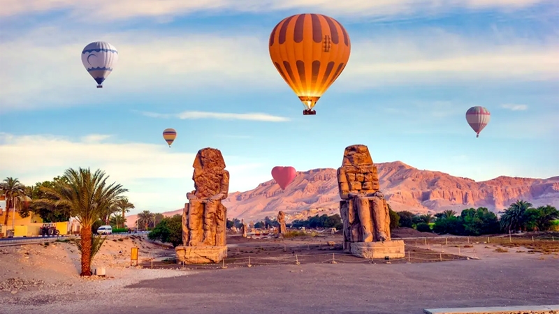 Hot Air Balloon Rides in Luxor Egypt