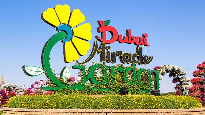 Dubai Miracle Garden tickets