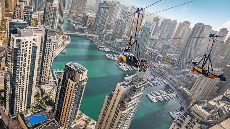 Dubai Zipline