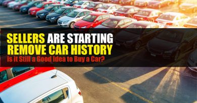 Sellers are starting Remove Car History