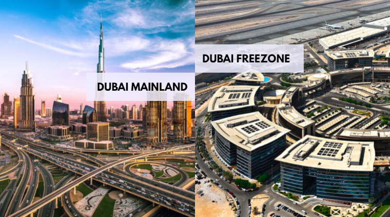 Dubai MAinland and Dubai Freezone