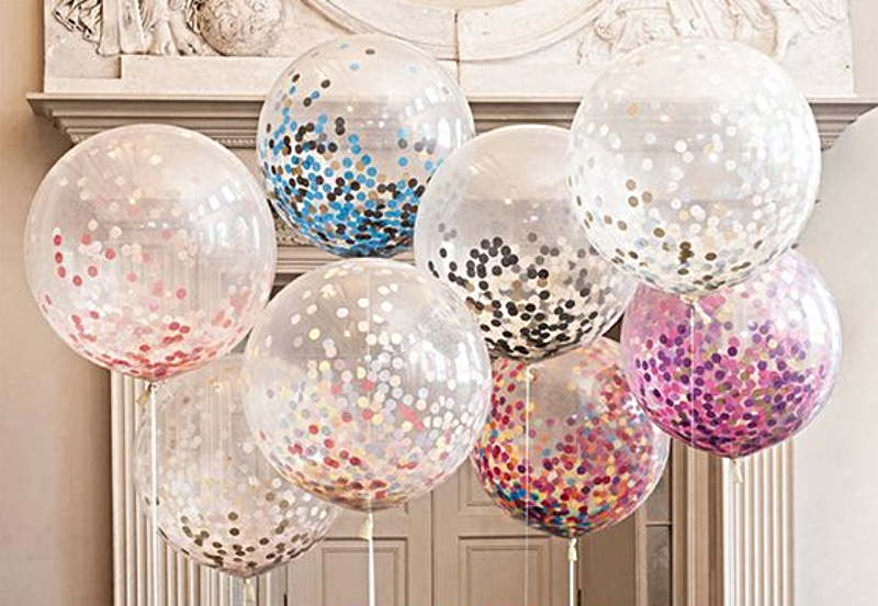 Confetti Balloons Types