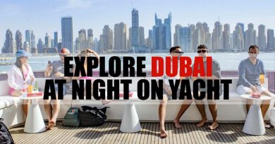 Explore Dubai at night on Yacht