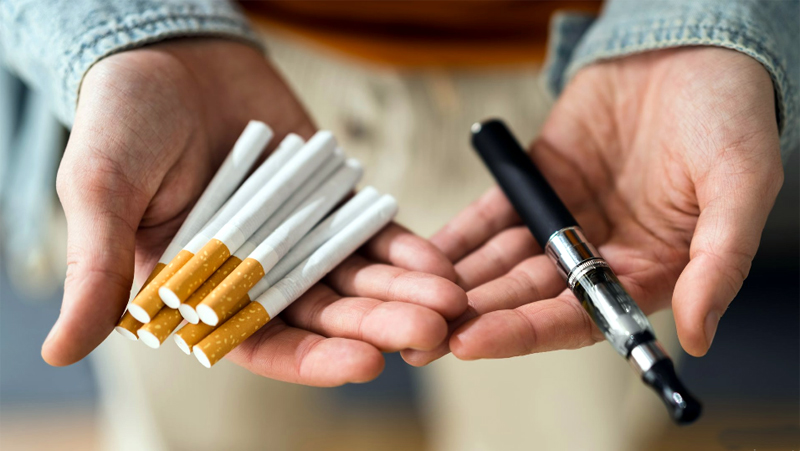 Vaping vs Cigarettes