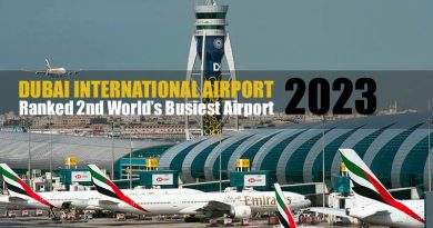 Dubai International Aiport Ranked 2nd Most World's Busiest Airport in 2023