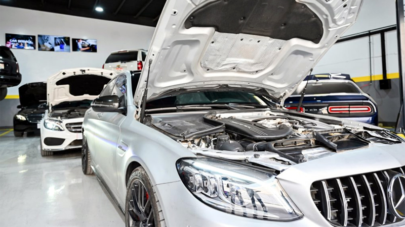 Mercedes Car AC repair Service in Abu Dhabi