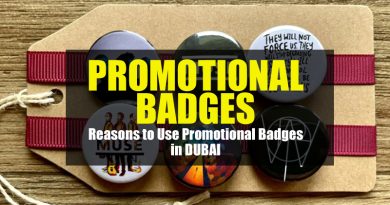 Promotional Badges in Your Business in Dubai