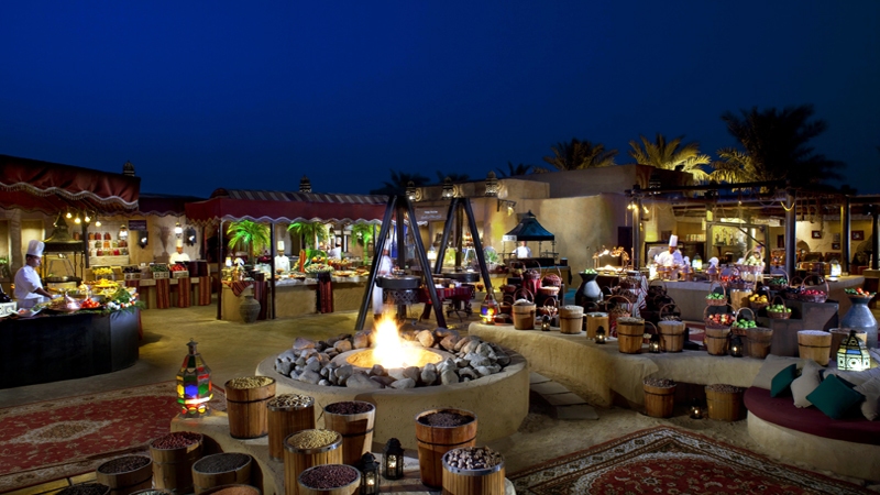 Al Hadheerah Restaurant in Dubai