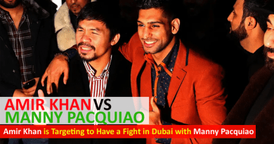 Amir Khan vs Manny Pacquiao in Dubai