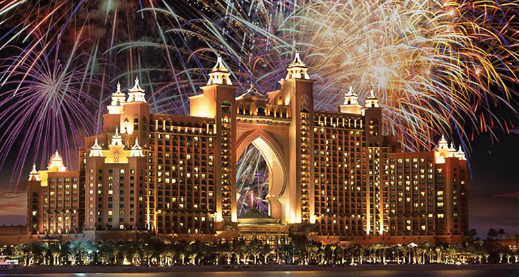 Atlantis Dubai New Year 2018