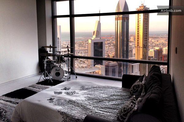 View from Burj Khalifa Room