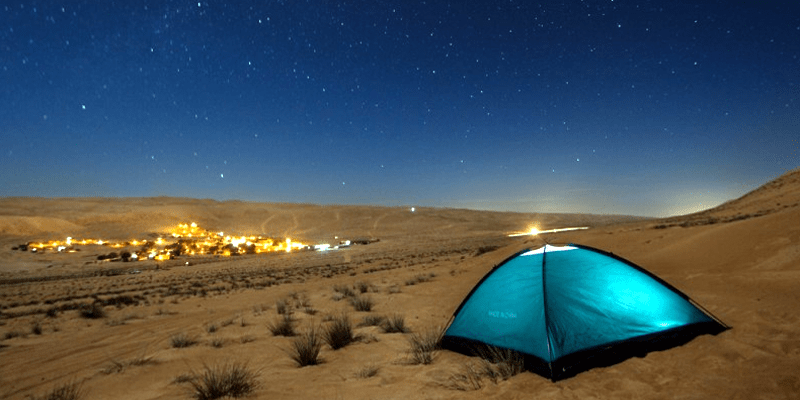 Camping in Dubai