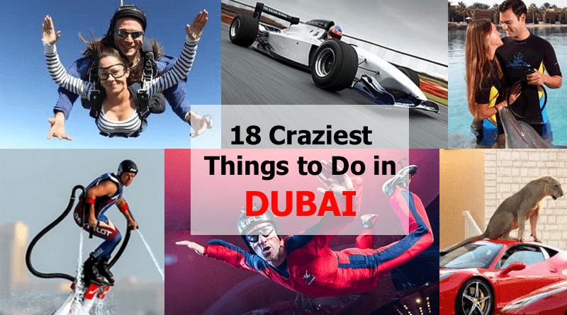 18 crazy things to do in Dubai