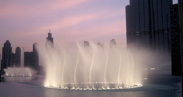Dubai Dancing Fountains