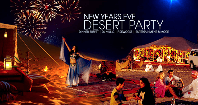 New Year Celebration at Dubai Desert Safari
