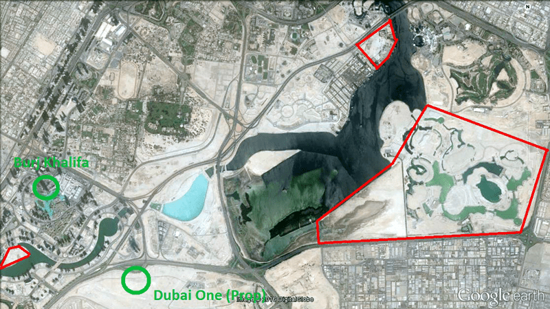 Dubai Creek Harbour Map