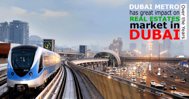 Dubai Metro impact on Real Estate