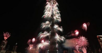 dubai new year 2014 fireworks