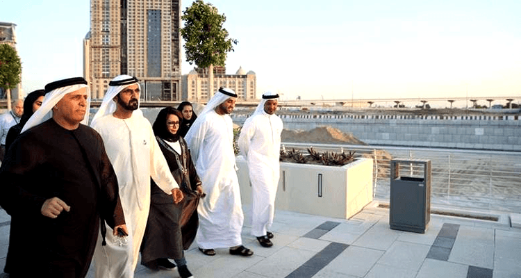 Dubai Water Canal Opening