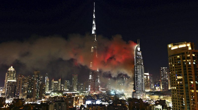 Fire Breakout in Dubai