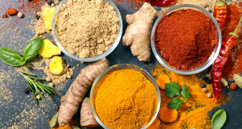 Herbs and Spices in Meal