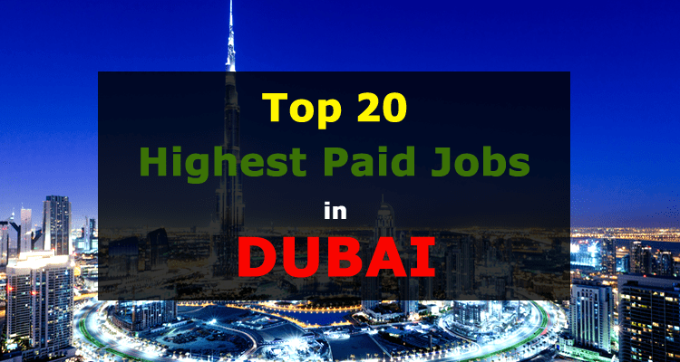 Highest Paid Jobs in Dubai