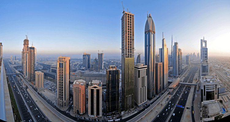 Hotels on Sheikh Zayed Road