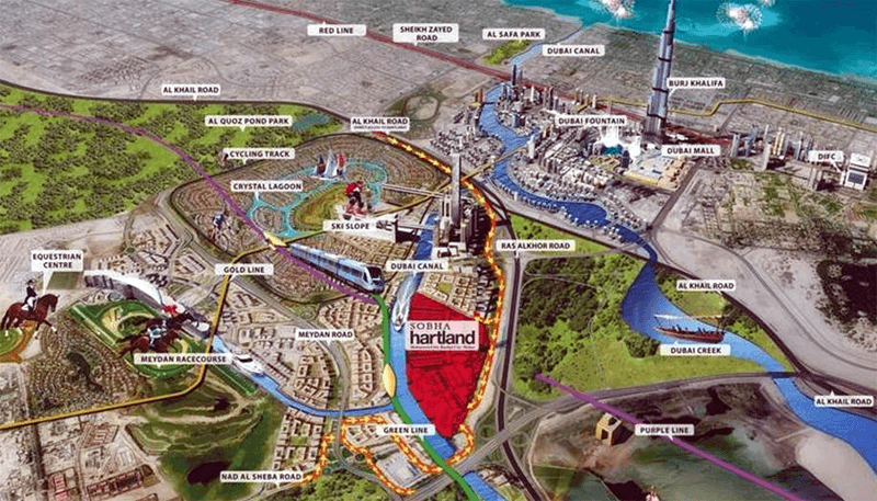 Mohammed Bin Rashid City Plan