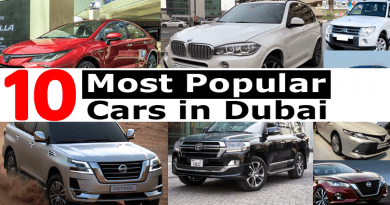 Most Popular Cars in Dubai