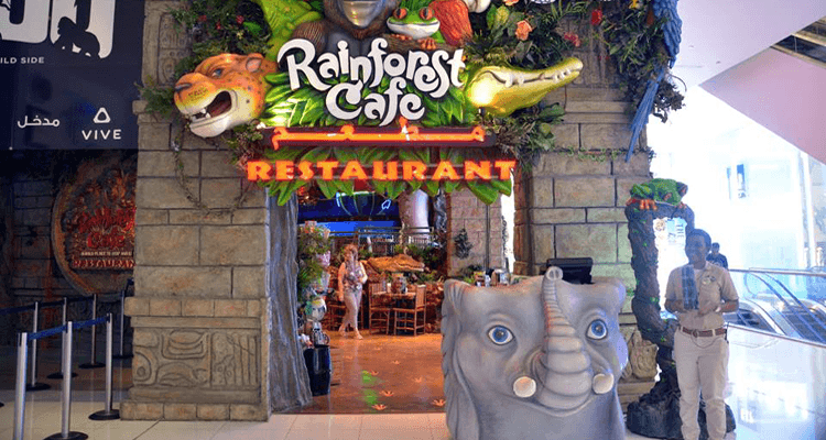 Rainforest Cafe in Dubai