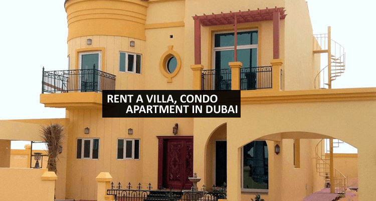 Rent an Apartment or Villa in Dubai