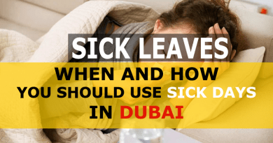 Sick Leave in Dubai