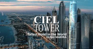 Worlds Tallest Hotel Ciel Dubai